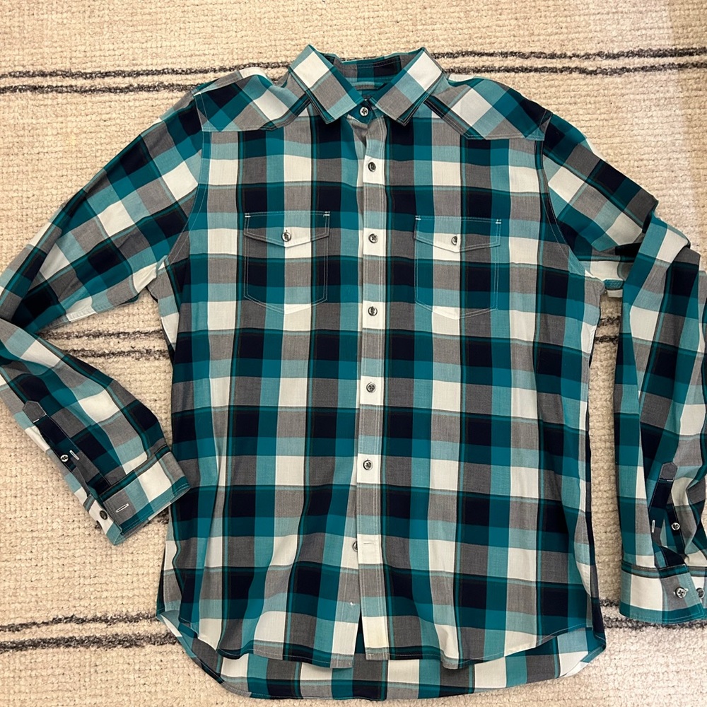 Express long sleeve button down